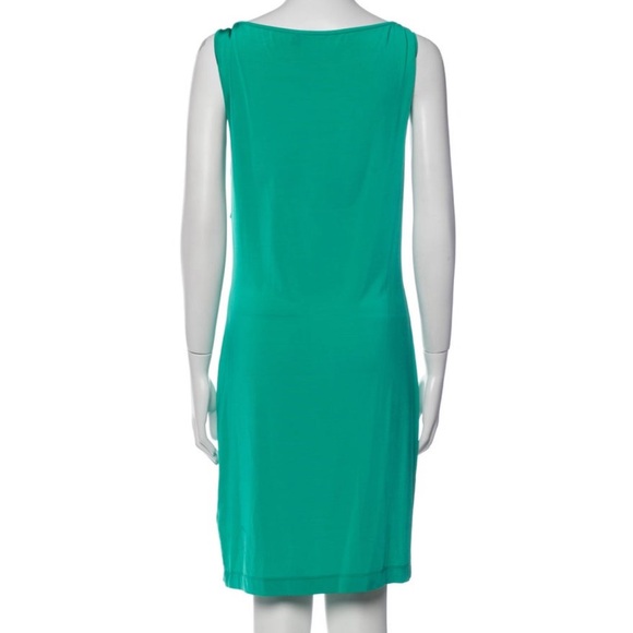 Cavalli Cut-out Dress In Kelly Green & Navy-NWOT - Picture 3 of 8